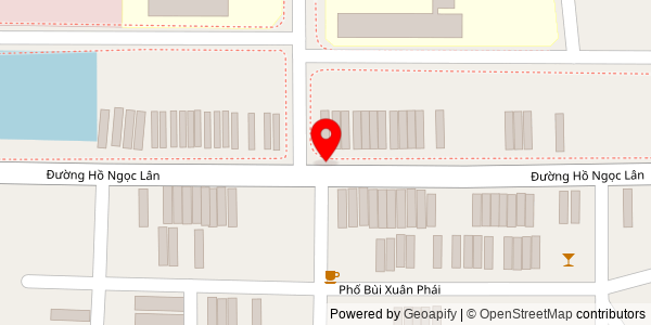 Map location for Bún cua - cá Thanh Hoà