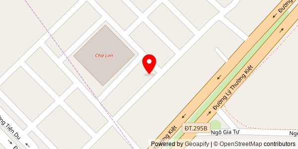 Map location for Cafe Phố