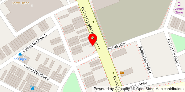 Map location for Khu 10 đại phúc