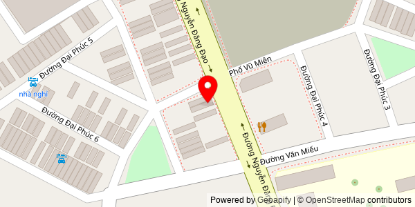 Map location for Đồ ăn nhẹ Huyền Sa