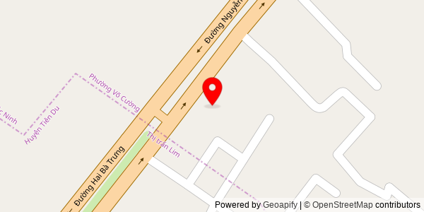 Map location for Phở gan cháy Như Quỳnh