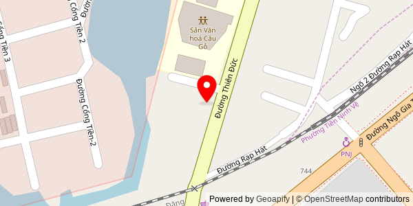 Map location for Quán Phở Bò - Cơm - Miến 17