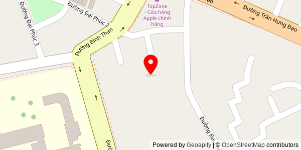 Map location for Quán Phở Đức Dương