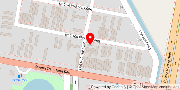 Map location for tt. Phố Mới