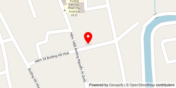 Map location for Phở bò cô Thiều