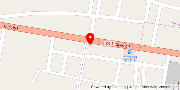 Map location for Phở Như Ý