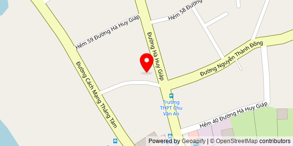 Map location for Phở Quyết Thắng
