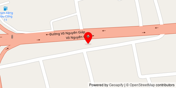 Map location for Phở Trương