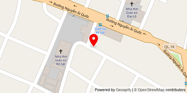 Map location for Tiệm Cá Cảo CN1 (Chợ Sặt Nhỏ) - Bánh Gà - Há Cảo