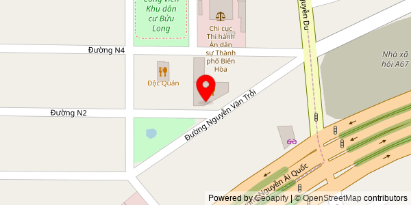 Map location for Tiệm Phở Chay Huệ Linh