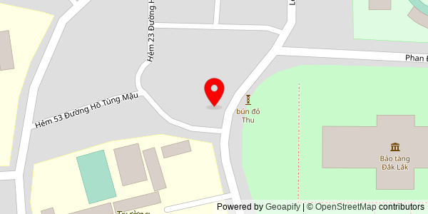 Map location for Bún Đỏ Thu