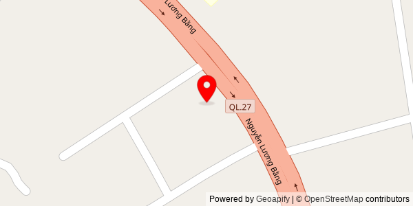 Map location for Phở khô 2 tô