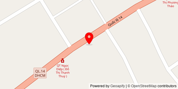 Map location for Phở THÌN Lò Đúc