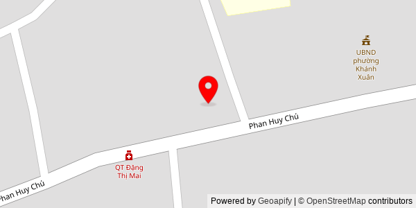 Map location for Quán Phở HUY HÀ NỘI