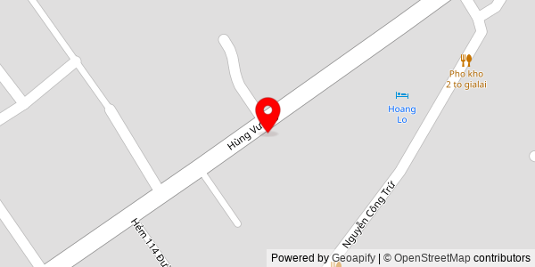Map location for Quan Pho Nuong