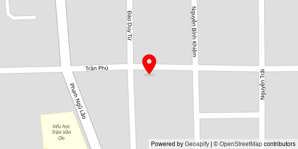 Map location for Quán Tiến Đạt