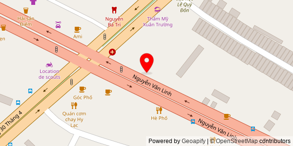 Map location for Đất Tổ Quán