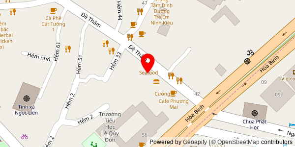 Map location for Quán Phở Minh