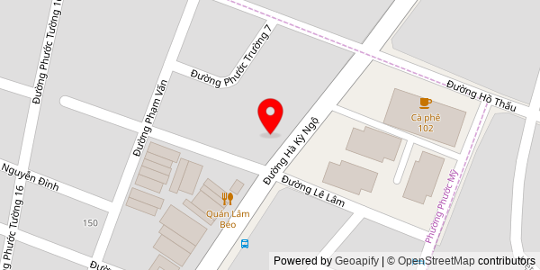 Map location for Phở Bé Anh