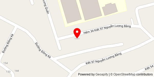 Map location for Phở Hoàng Nam