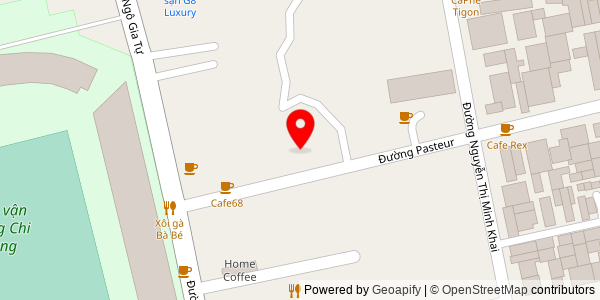 Map location for Phở Thìn 13 Lò Đúc tại Đà Nẵng