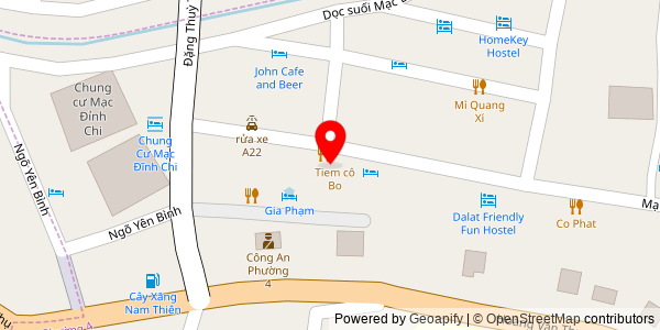 Map location for Oodles Of Noodles