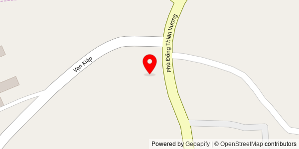 Map location for Phở CỒ THANH