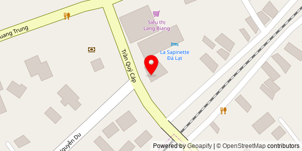 Map location for Phở Nam Định