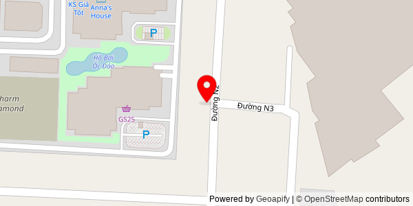 Map location for 18/42 kp thống nhất 1 phường dĩ an thành phố dĩ an bình dương