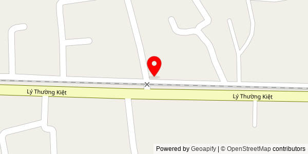 Map location for Quán Hoa Phượng