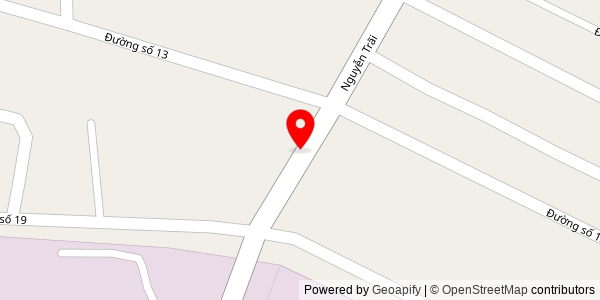 Map location for Quán Phở Thái Dương