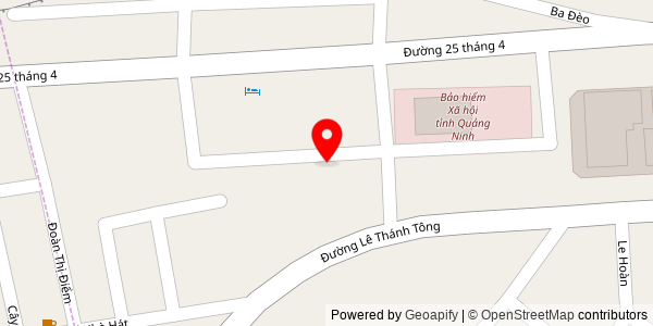 Map location for Bún Tứ