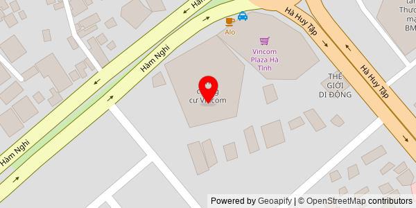 Map location for Meliá Vinpearl Ha Tinh