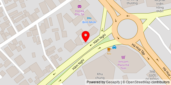 Map location for Yihetang Hà Tĩnh