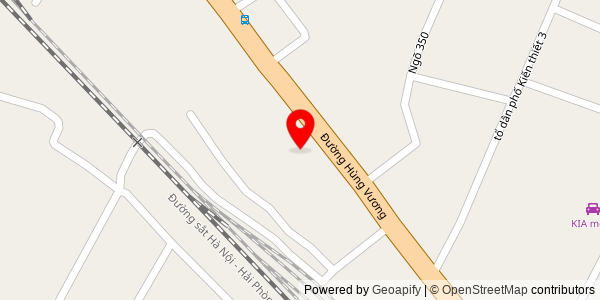Map location for 51 Đường Hùng Vương - phường Sở Dầu - Thành Phố Hải Phòng