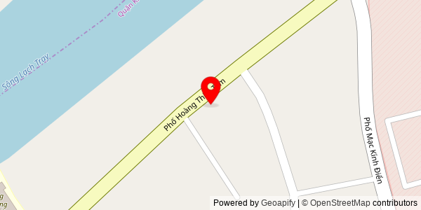 Map location for Quán Ăn Minh Hùng
