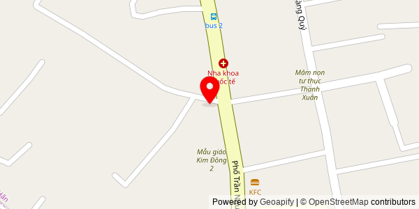 Map location for Quán Giải Khát Cô Hiền