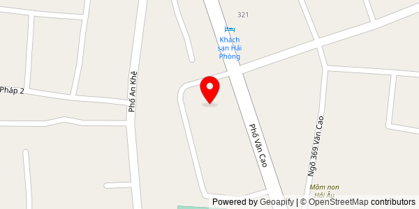 Map location for Quán Tây Bắc
