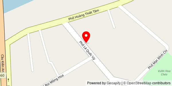 Map location for Tâm an foods