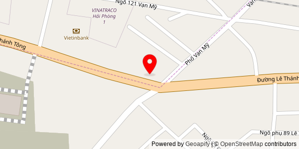 Map location for Tấn Phở Bò Nam Định