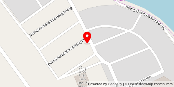Map location for Thiên An hotel Hải Phòng