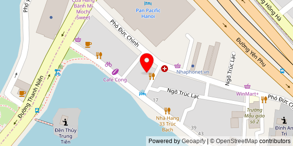 Map location for Com Pho Chay Tu Bi