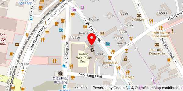 Map location for Halal Beef Pho