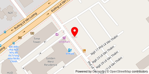Map location for Phở Cuốn Hương Mai