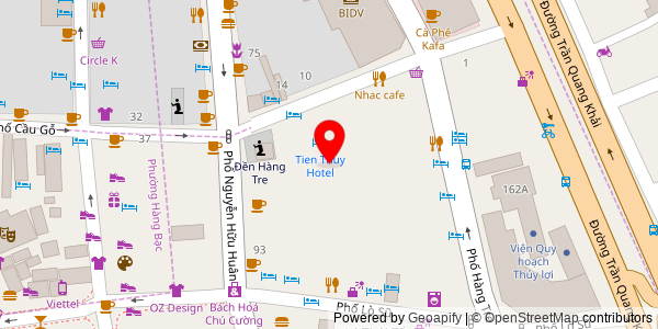 Map location for Red Bean Central