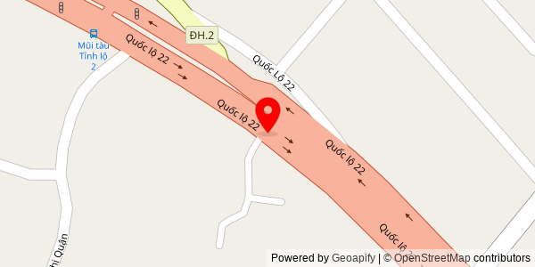 Map location for Cu mi