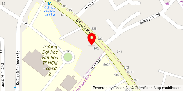 Map location for Phở Đạt