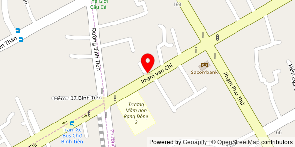 Map location for Phở Hùng Phát