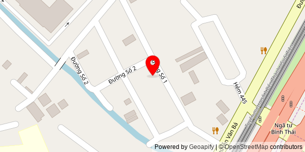 Map location for Phở Kiến Hưng