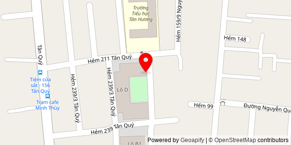 Map location for Phở Như Ý Chung Cư